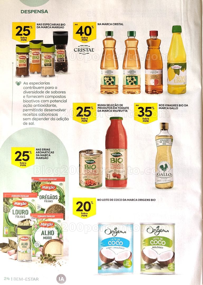 Antevisão Folheto CONTINENTE Bem-Estar Promoções de 20 outubro a 1 novembro